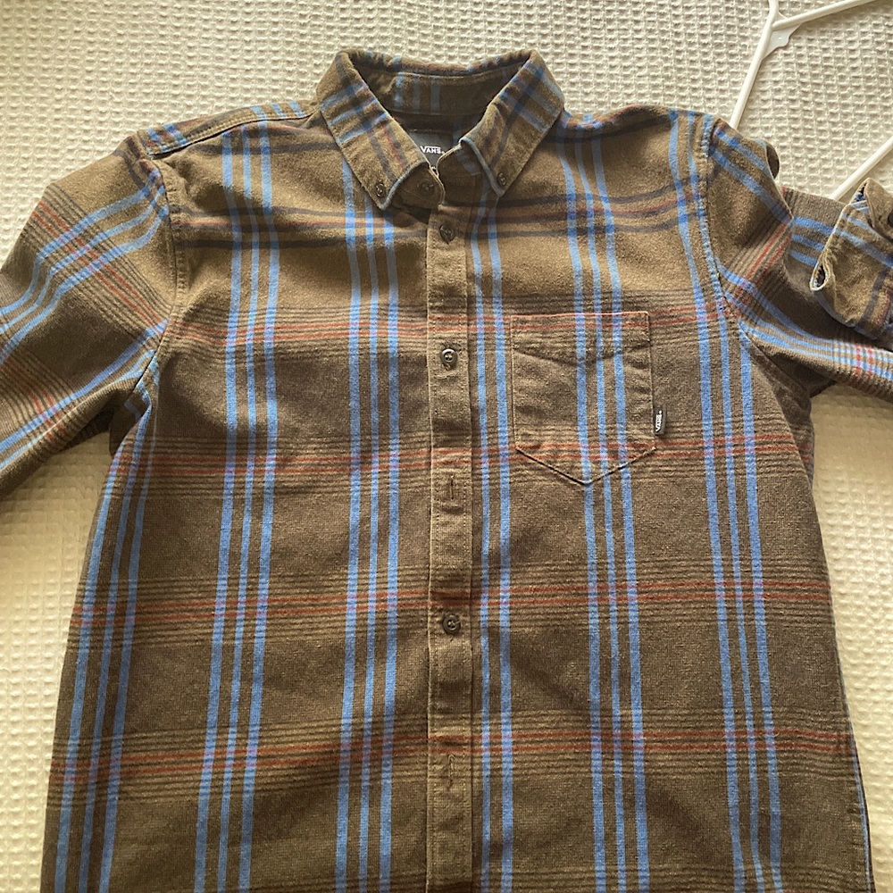 Vans flannel size: Small